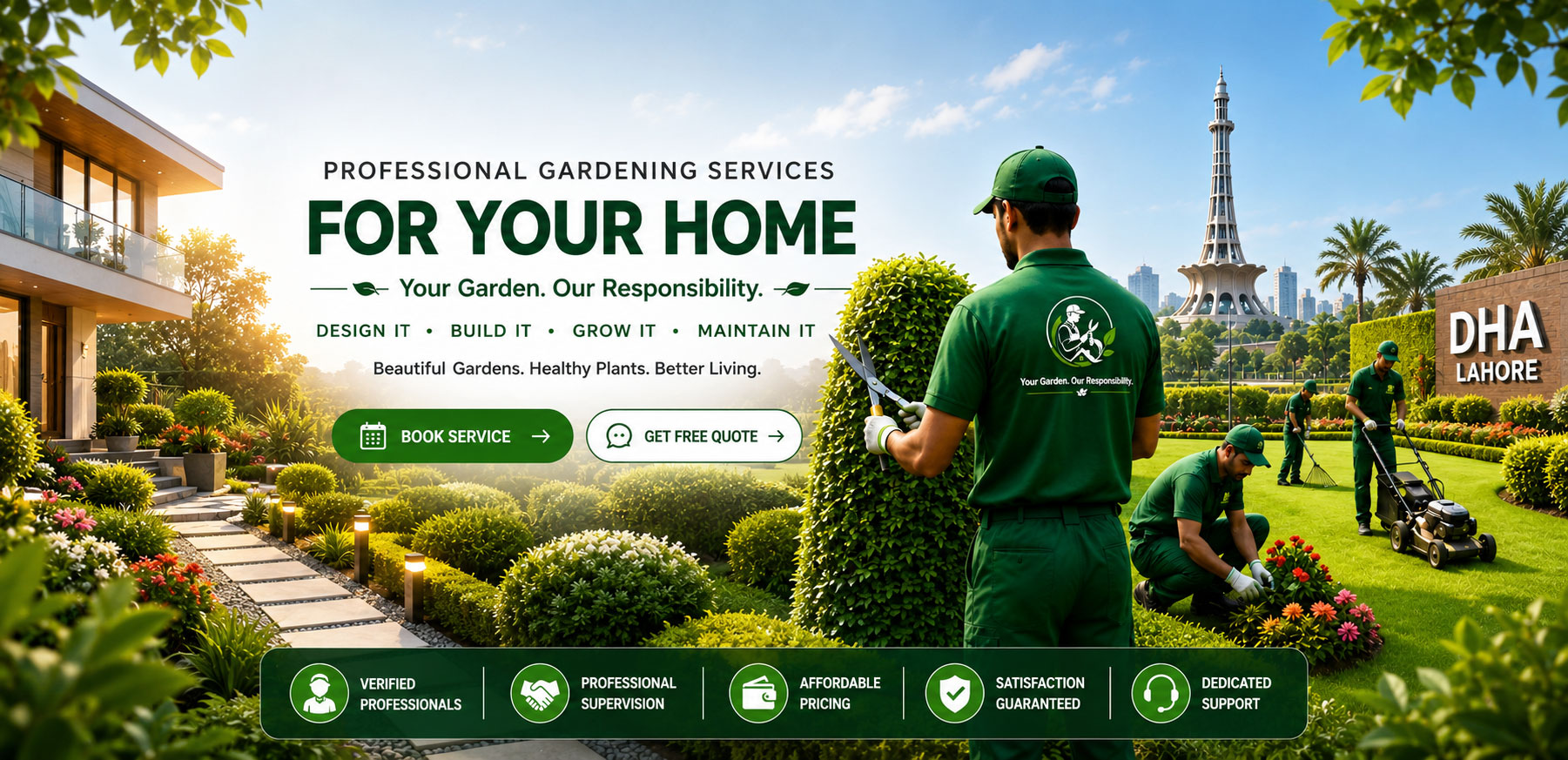 HortiMen professional at work